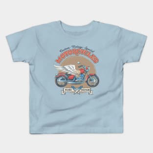 Vintage Motorcycles Kids T-Shirt